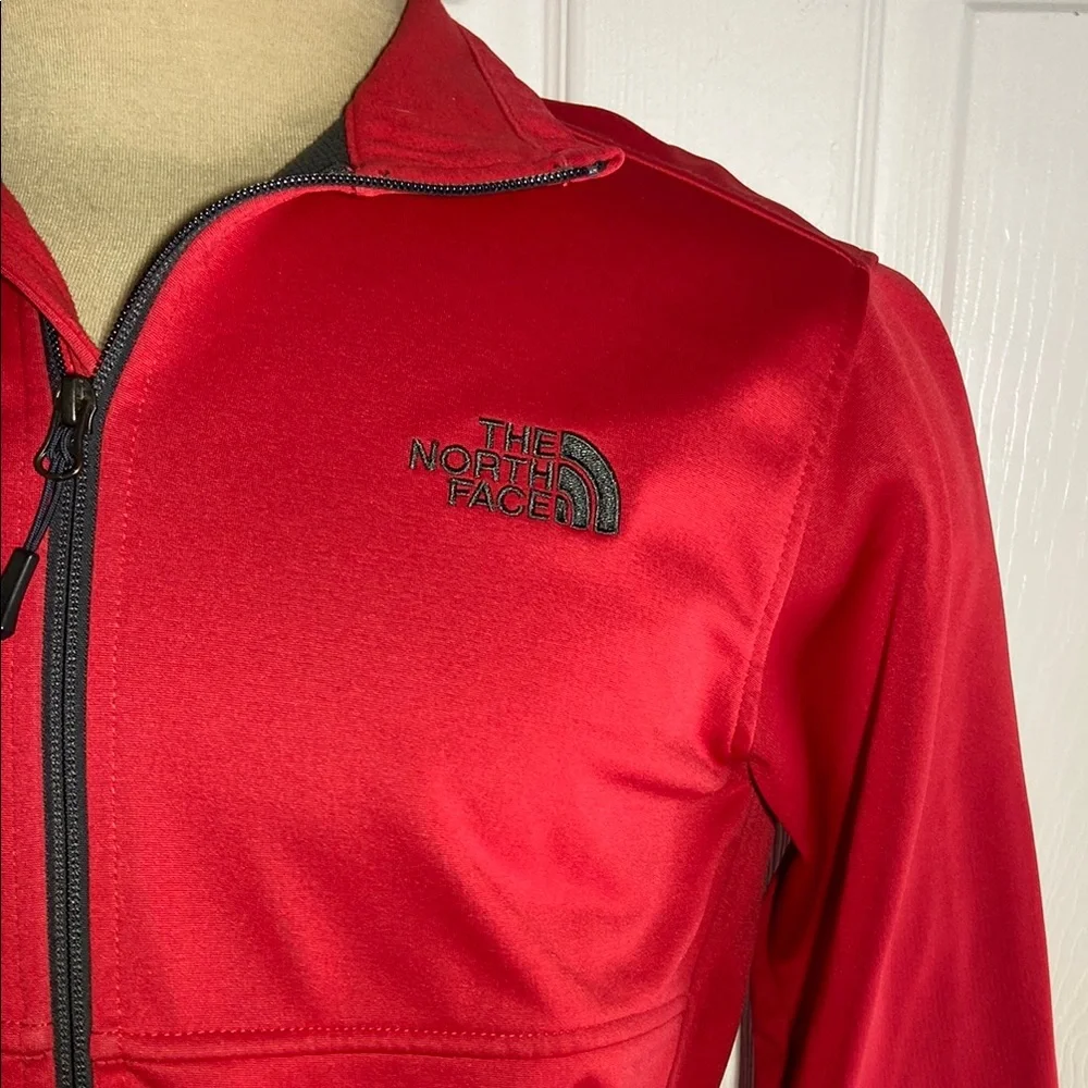 The North Face Apex Canyonwall Red Fleece Lined Full Zip Jacket Men's Small